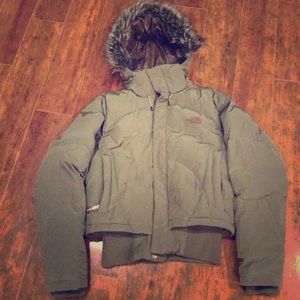 The North Face Down Olive Coat